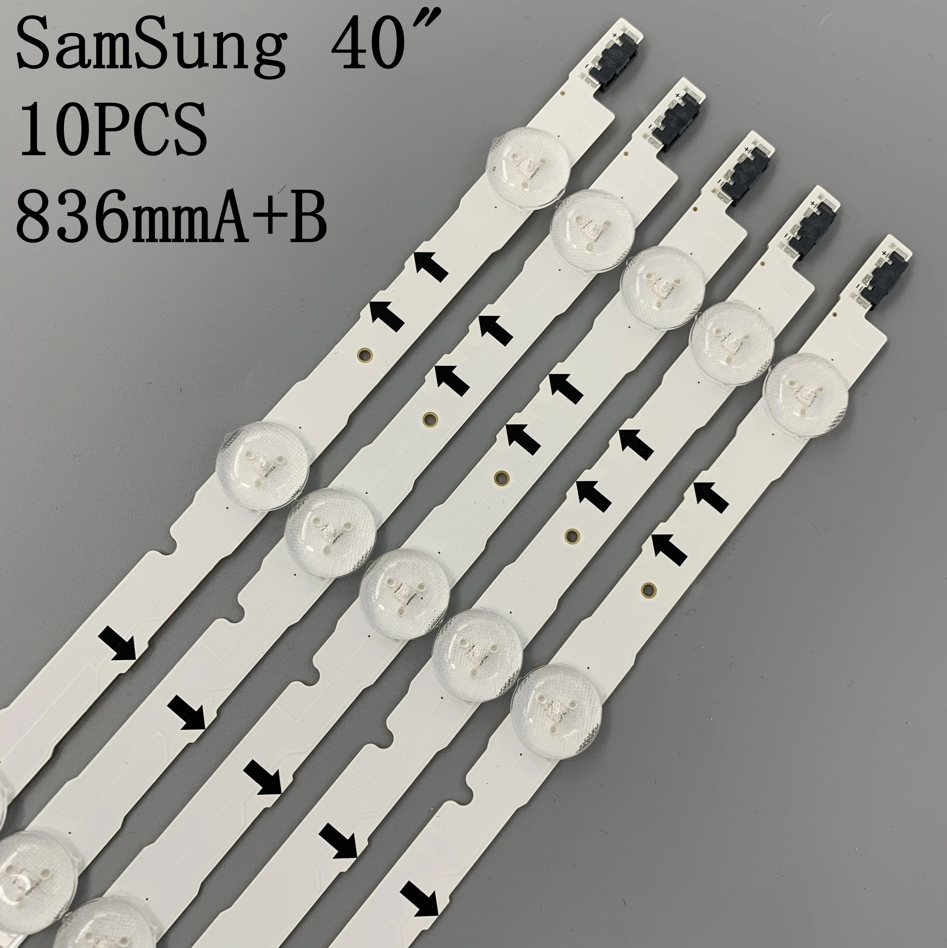Новинка 100% оригинальные светодиодные ленты 10 шт. (5*3LED + 5*6LED) UE40H6500|Промышленные
