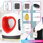 Тепловой пресс, компактный простой тепловой пресс с цифровым дисплеем, ручной тепловой пресс с двумя режимами, настройка времени, температуры, теплопередача