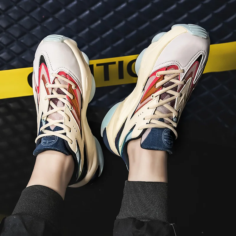 Popular Running Shoes For Men Sneakers Breathable Outdoor Jogging Shoes Man Trainers Zapatos Hombre Sapatos Athletic Footwear