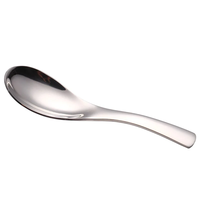 

Hot XD-Spoon Tableware Household Spoon Rice Spoon Palace Spoon Plus Spoon,Stainless Steel Spoon , 12 PCS