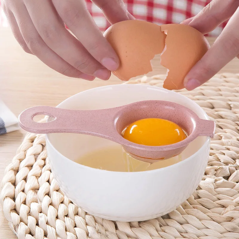 

1pcs Egg White Yolk Separator Colander Long Handle Egg Strainer Egg Separator Egg Gadgets Tools Kitchen Restaurant Tools