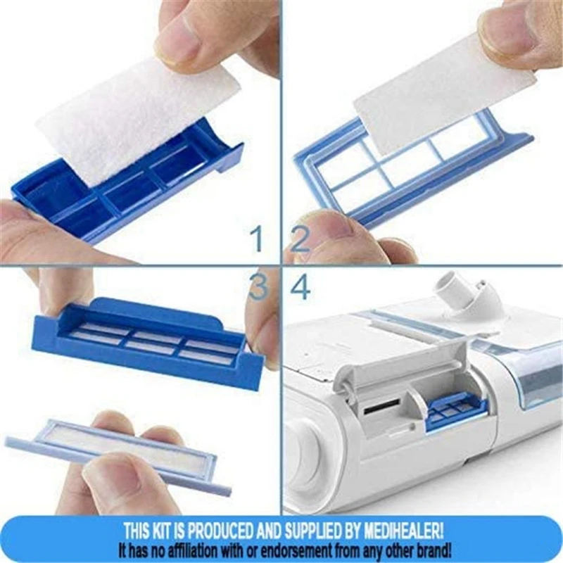 

52Pcs/Lot CPAP-Filters for -Respironics Reusable Filters Disposable Ultra-Fine Filters Supplies Accessories