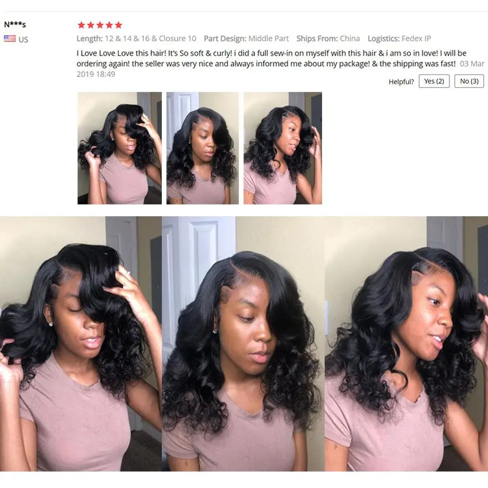 SHUANGYA HAIR Индийская волна свободных завитков, Реми, 100% человеческие волосы, 3 плетения, натуральный черный продление.