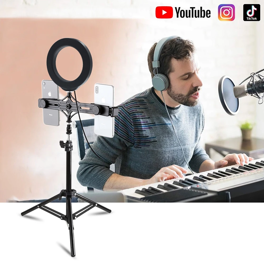 Cadiso 16 см светодиодный селфи студия кольцевая лампа плавное освещение