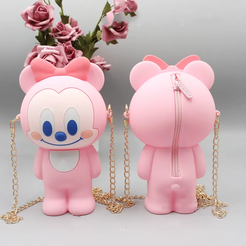 Креативные мягкие силиконовые чехлы для карандашей Kawaii милая мультяшная ручка в