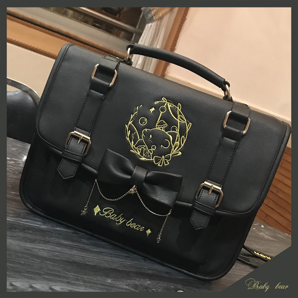 Японская Униформа JK студенческие сумки через плечо в стиле колледжа сумка 3