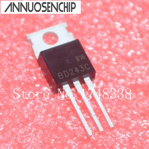 10pcs BD243C BD244C BD242C BD241C BD243 BD244 BD242 BD241 TRANSISTOR NPN PNP 100V 6A TO-220 NEW GOOD QUALITY