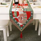 Скатерть для столовой в стиле Санта-Клауса