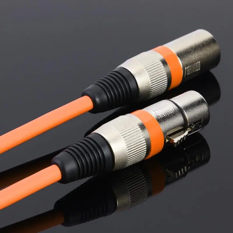 Аудиокабель HiFi из цинкового сплава 3Pin XLR папа в мама сбалансированная вилка