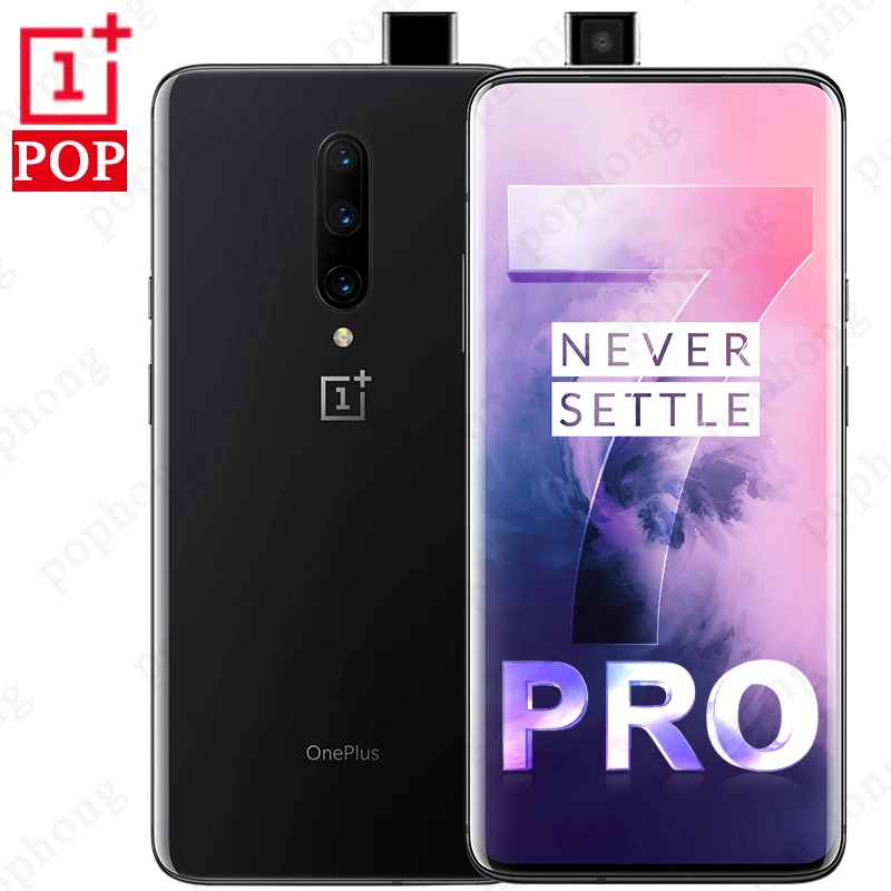 Оригинальный мобильный телефон Oneplus 7 Pro глобальная прошивка экран 6 67 дюйма 4000 мАч