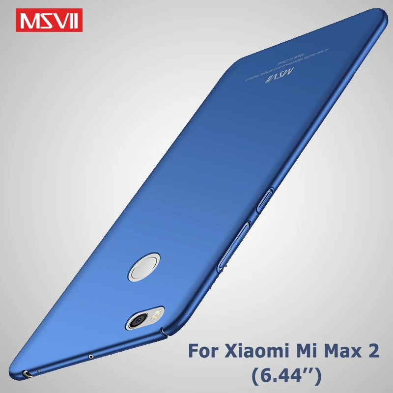 Чехол для Mi Max 3 тонкий матовый чехол Msvii Xiaomi 2 Жесткий Max3 Max2 чехлы телефонов |