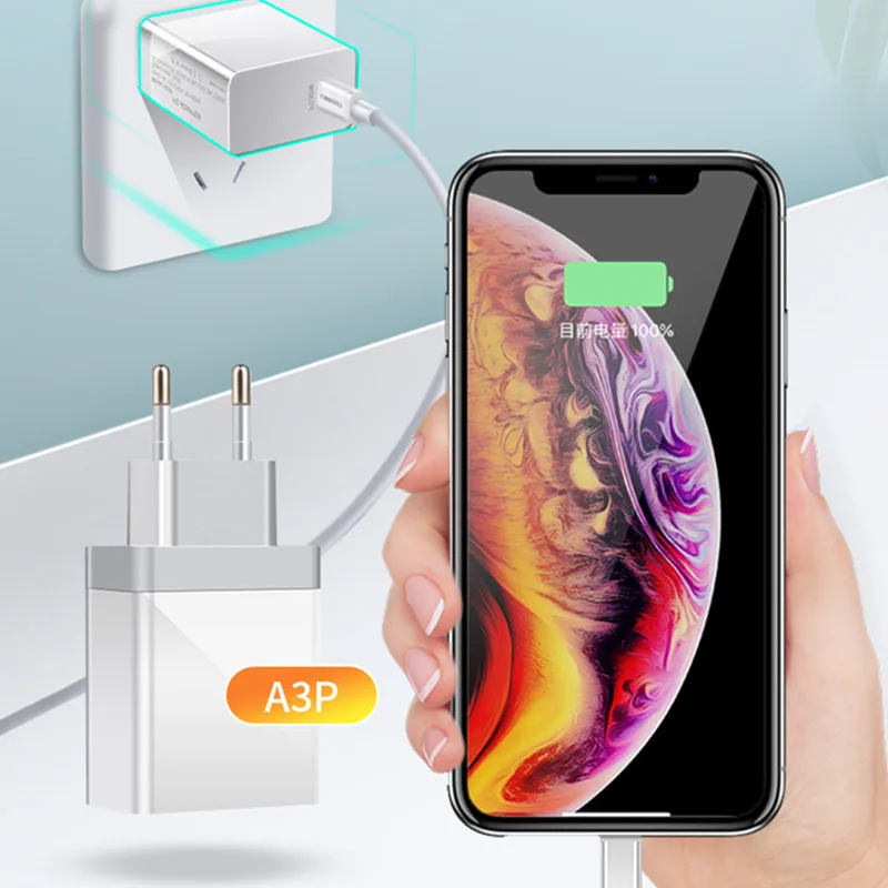 Grwibeou PD Charger 30W USB Type C Fast Charging for Phone 8 11 QC3.0 Quick Charge 4.0 3.0 QC | Электроника