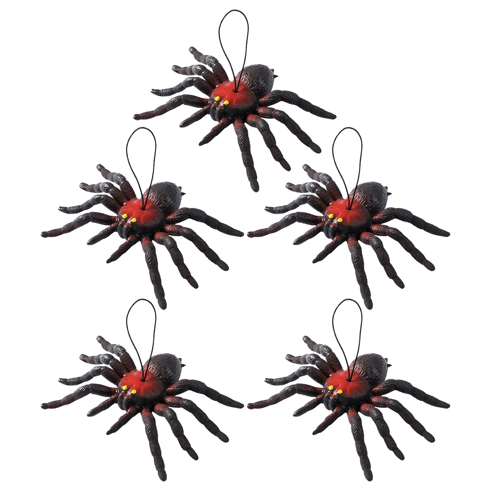 Имитация паука Шутки Игрушка реалистичное насекомое животное модель из ПВХ