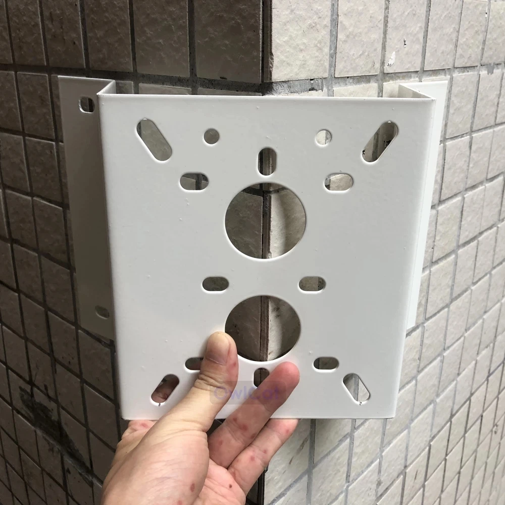 

90 Degree Right Angle CCTV Camera Stand Wall Corner Mount Bracket For 4/7 Inch IP PTZ Dome Heavy Security Surveillance Camera
