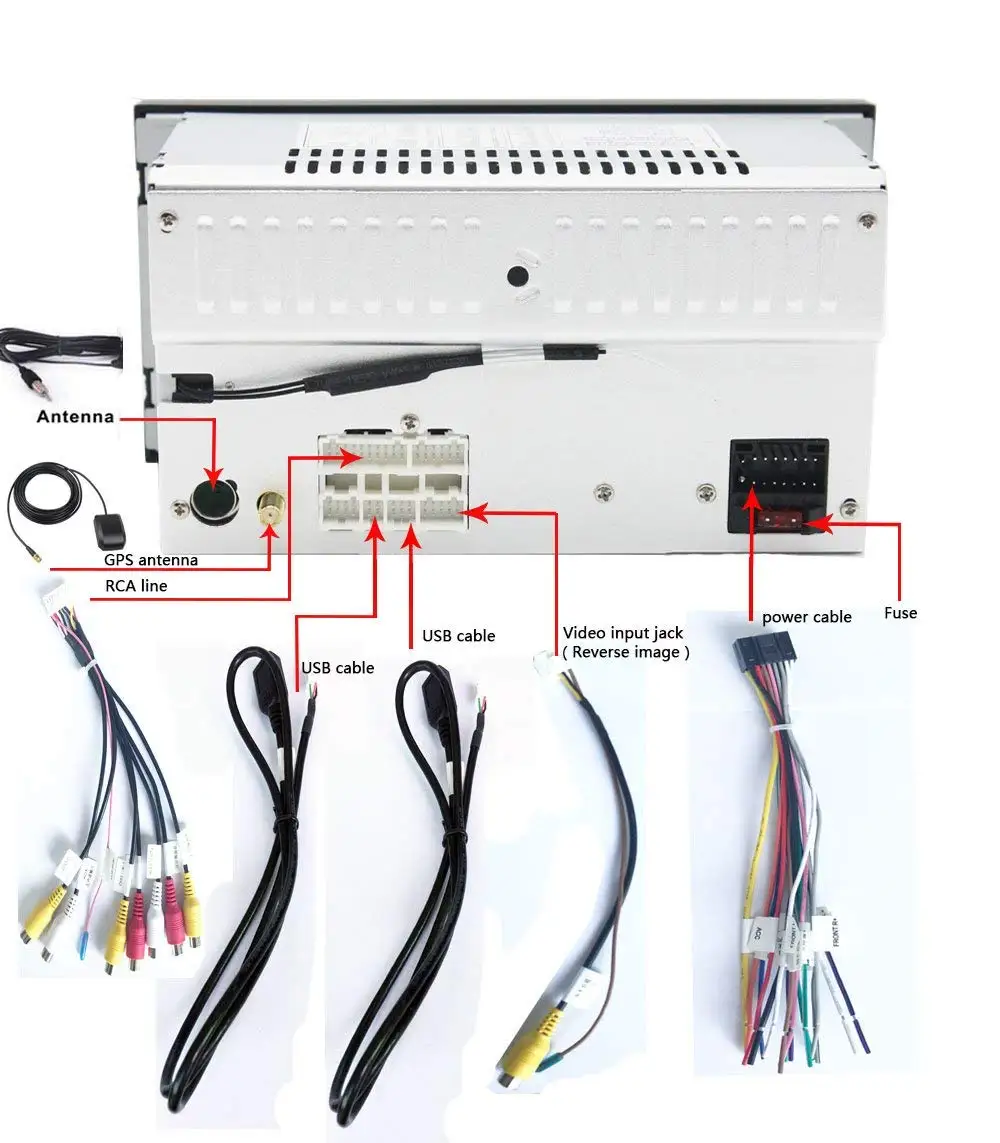 Автомобильный мультимедийный плеер RDS 2Din Android 6 0 DVD радио 1080P GPS навигация 7 дюймов