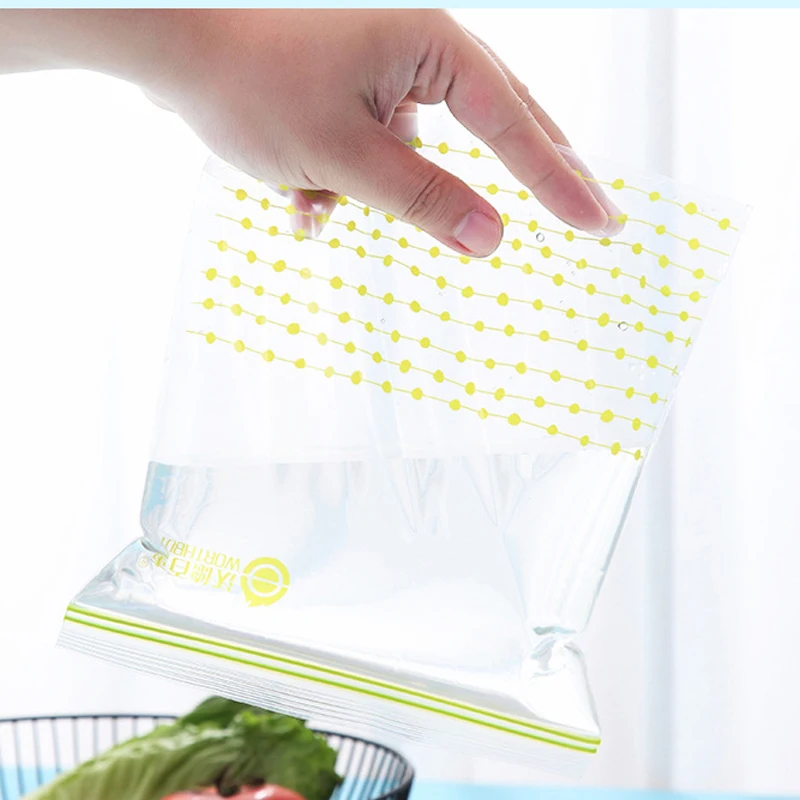 Многоразовый пищевой герметичный пакет на молнии Змеиный Пакет для морозильной