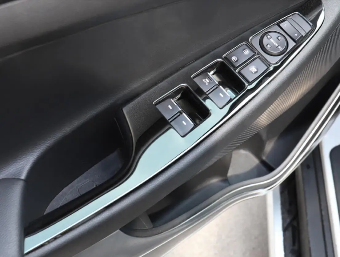 Автомобильная наклейка для Hyundai Tucson 2015 2018 крышка кнопки переключателя внутренней