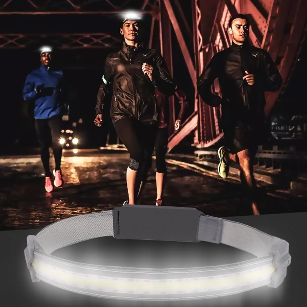 

3 Modes Outdoor Lighting Headlight Light Torch Waterproof USB COB LED Headlamp Headlamp Torch Super Bright Camping