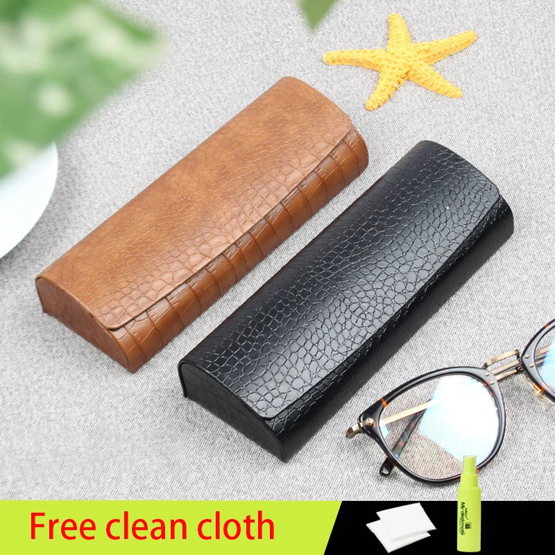 Чехол Zerosun из искусственной кожи для солнцезащитных очков черный коричневый