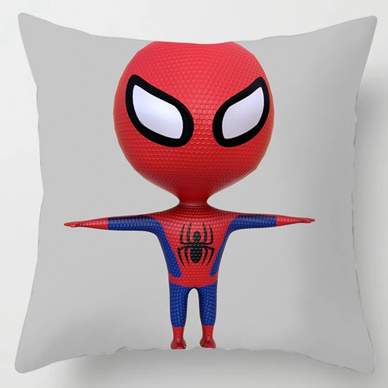 Мультфильм Аниме фильма Марвел Подушка супергероя крышка размером 45*45 см Человек