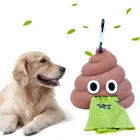Диспенсер для мусора для перевозки собак, зеленый аксессуар для домашних животных, маленькие инструменты для собак и кошек, держатель для мешок для уборки