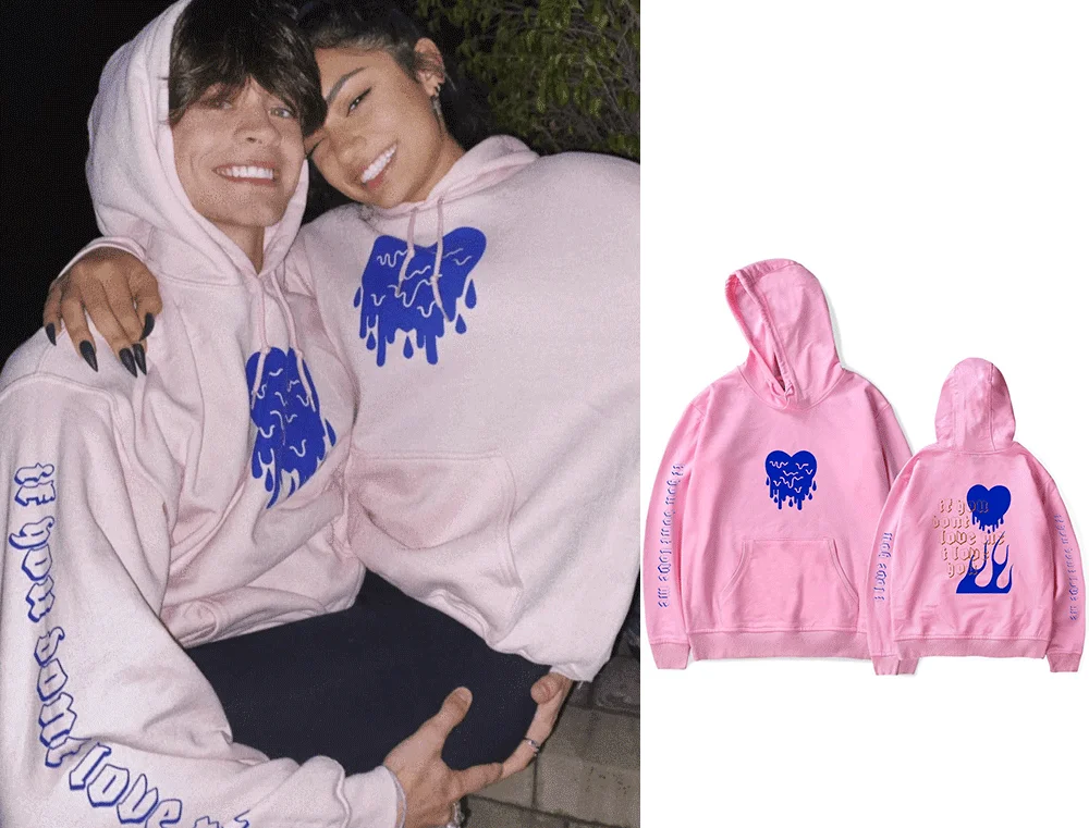 

NewAVANI 'IF YOU DON'T LOVE ME' Print Hoodie Sweatshirts Avani Gregg&Chase hudson Hoodie Unisex Casual Autumn Tracksuit Pullover