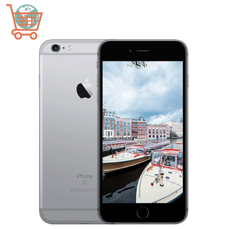 Разблокированный Apple iPhone 6S Plus iOS двухъядерный 2 Гб ОЗУ 16/32/64/128 ПЗУ 5 дюйма 12 МП LTE