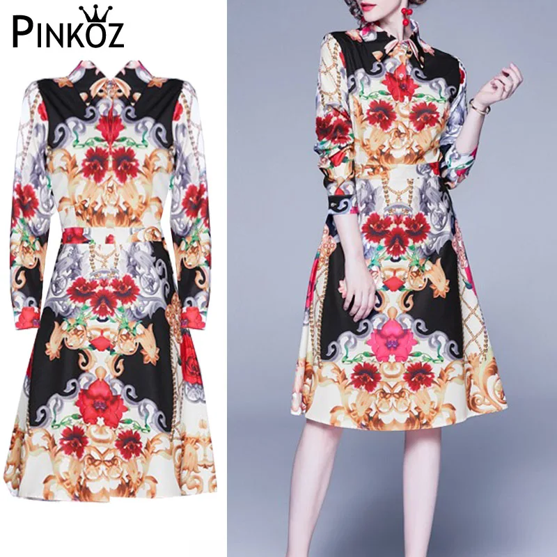 Женское свободное платье Pinkoz summe дизайнерское повседневное ТРАПЕЦИЕВИДНОЕ