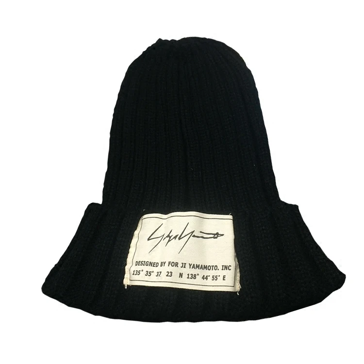 Оптовая продажа 6 цветов однотонная женская зимняя шапка вязаная для девочек в