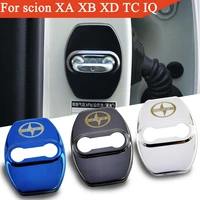 flyj car door lock car sticker cover protect buckle cover latch stop anti rust car accessories for toyota scion xa xb xd iq tc