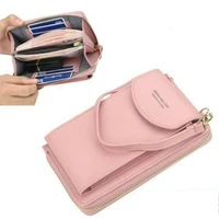 women wallet cell phone bags big card holders handbag purse clutch messenger shoulder long straps