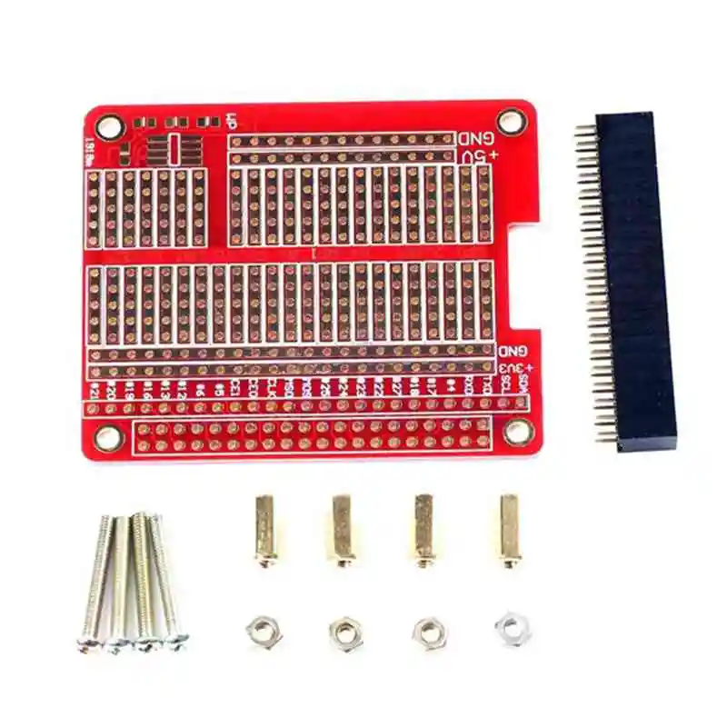 Для Raspberry Pi 3 модуль B HOED/Gat плата для прототипирования PI3/PI2 шляпа/отверстие