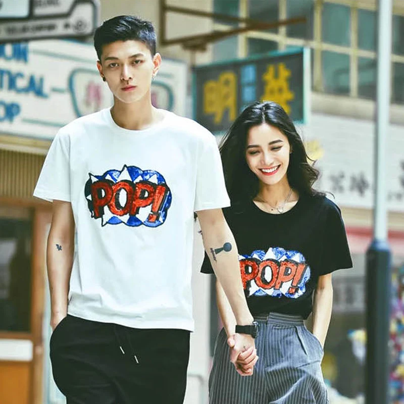 Футболка с блестками для девочек 2 шт. | Аксессуары одежды