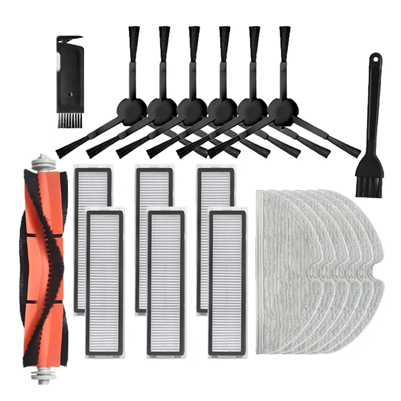 

Accessories Main Floor Side Brush Cover Mops Cloths Filters Dustbin Spare Parts for Dreame L10 Pro Vacuum Cleaner