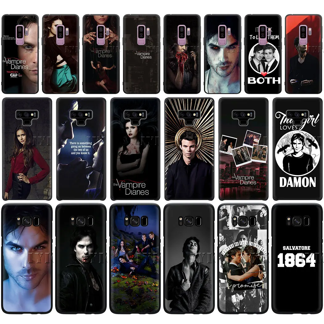 Мягкий чехол для телефона Vampire Diaries Ian Somerhalder Samsung 10 Plus A10S A20S A30S A40S A50S J4 J8 2018 J6