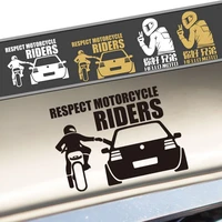 individual locomotive respect knight car sticker hello brother motorcycle car sticker windstop car tail decoration drawing