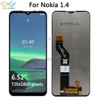 Оригинальный Для Nokia 1,4 ЖК-дисплей сенсорный экран дигитайзер в сборе Замена для Nokia 1,4 дисплей Запасная часть