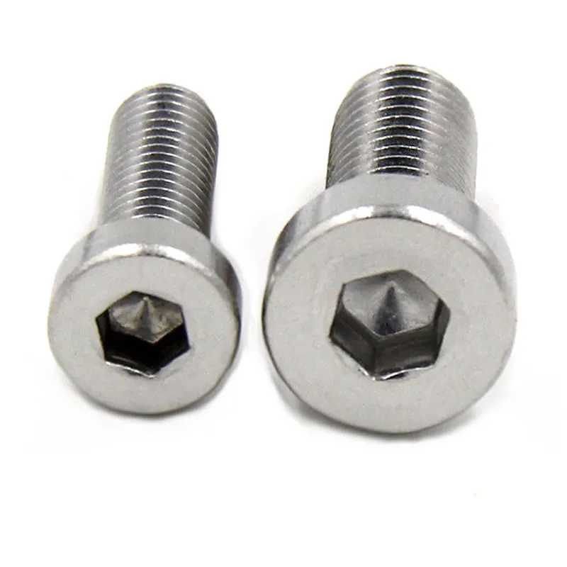 

50Pcs/Bag M3 M4 Sus304 Stainless Steel Hex Socket Thin Head Cap Model Auto Diy Screw DIN7984
