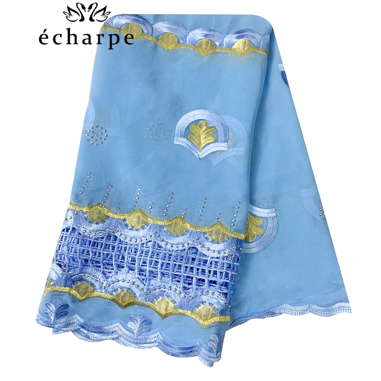 

2021 African Women Fashion Scarf Hijab Muslim Dubai Cotton Shawls For Pray Embroidery Chiffon Hijab Turban Scarf EC616