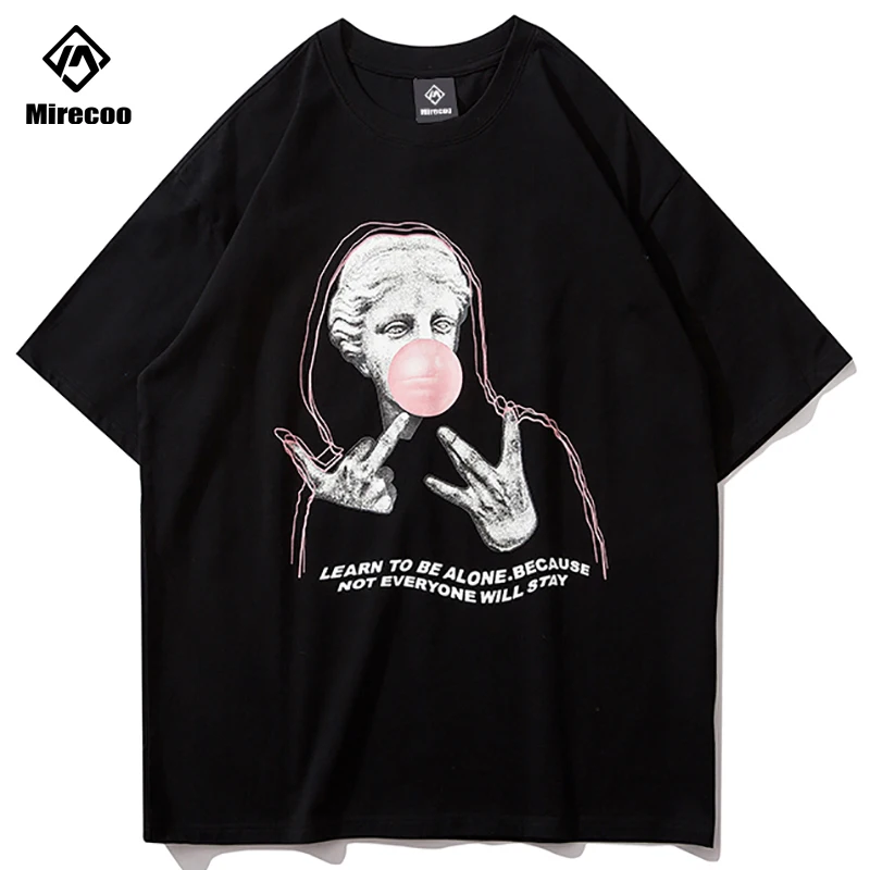 Футболка Venus de Milo мужская с забавным принтом повседневная хлопковая рубашка