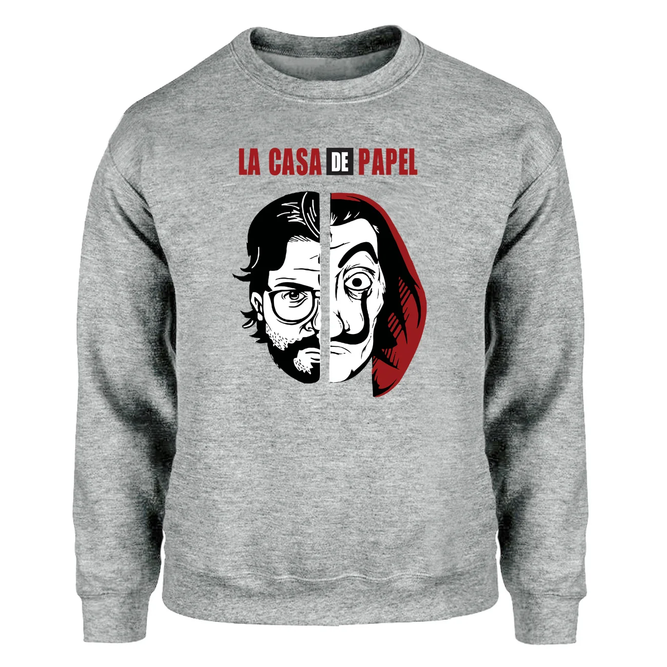 Толстовка La Casa De Papel мужская с капюшоном худи надписью Sergio Marquina толстовка круглым
