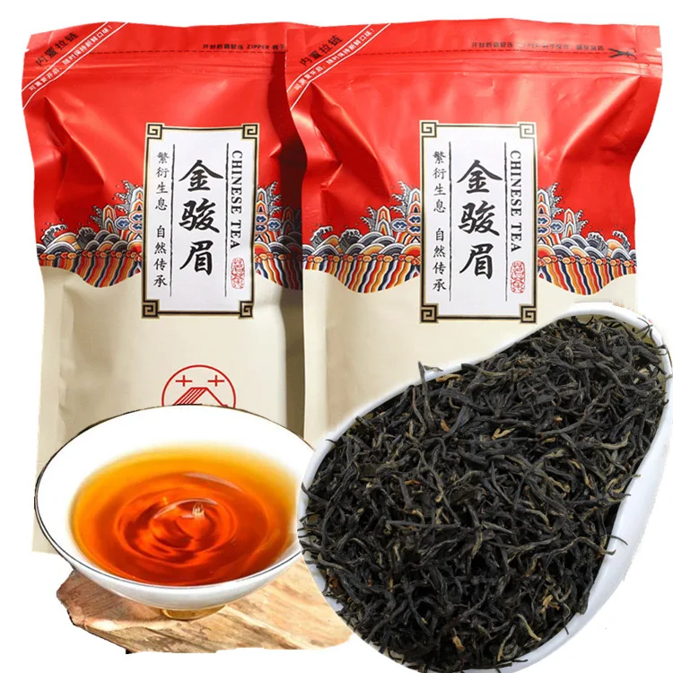 

Китайский черный чай Wuyi Jin Mei, 250 г, черный чай Jinjunmei, красный чай Kim Chun Mei для похудения, 2019
