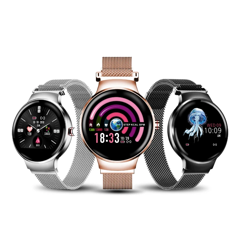 Контроль яркости 24h монитор сердечного ритма кровяного давления женский