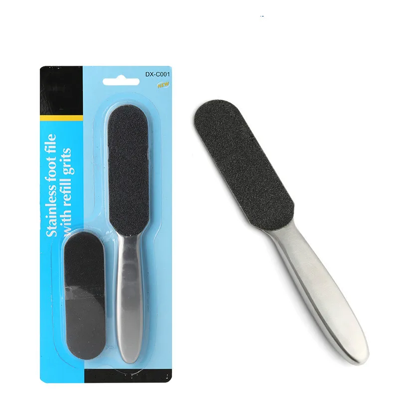 Средство для педикюра и Рашпиль из нержавеющей стали ног 10 запасных