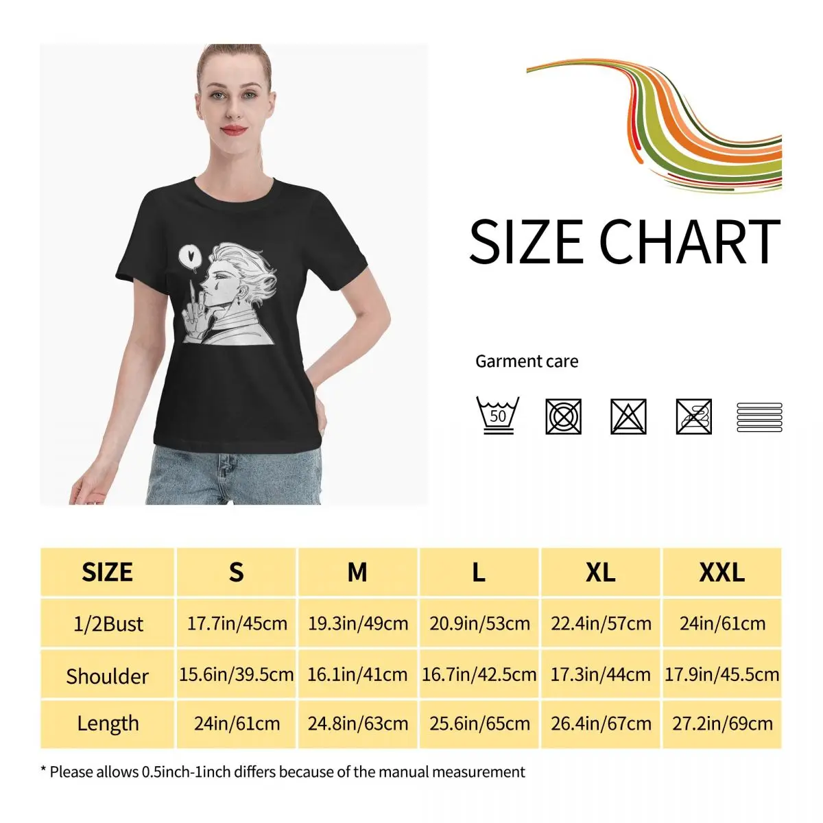 

Anime Fans Hisoka 6 womans T Shirts Not easy to shrink Short sleeveRound neck T-shirt