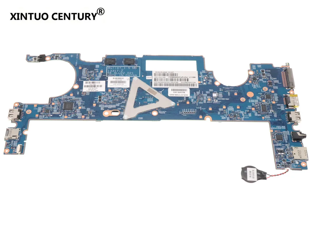 

760279-601 13317-2 For 1040 G1 Laptop motherboard 48.4LU22.021 With SR1EA I7-4600U CPU 100% full Tested