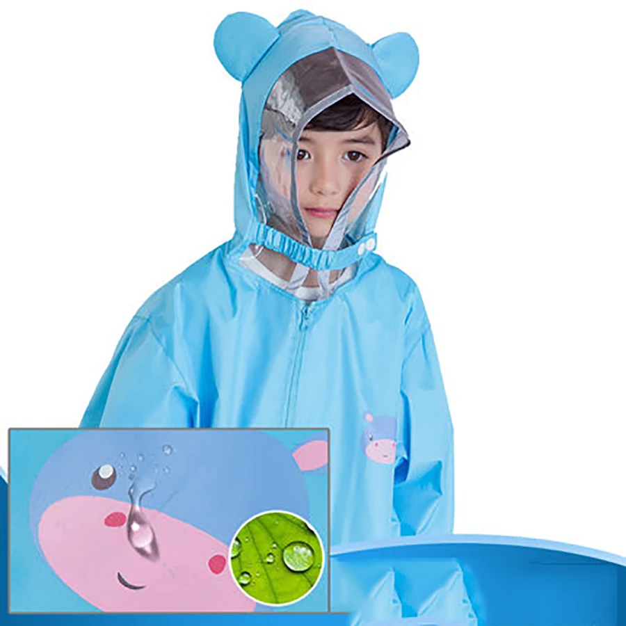 

Cartoon Rainsuit Ladies Waterproof Outdoor Cover Rain Coat Shoes Suit Ladies Cartable Garcon Primaire Children Rainsuit W