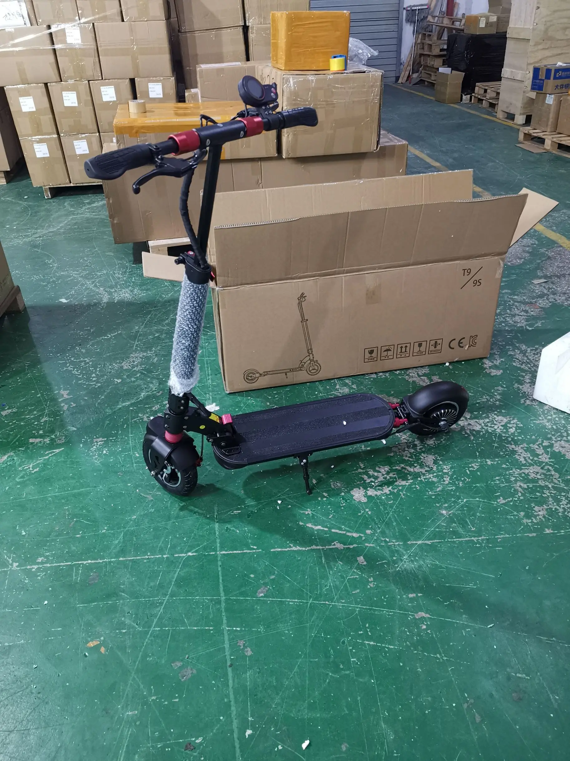 Оригинальный одномоторный электрический скутер zero 9 52 в 13 а/ч LG 600 Вт