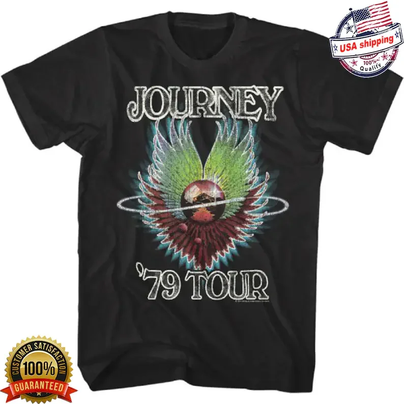 

Journey Evolution Concert Tour 1979 Men’s T Shirt,Men T-shirt Short Sleeved