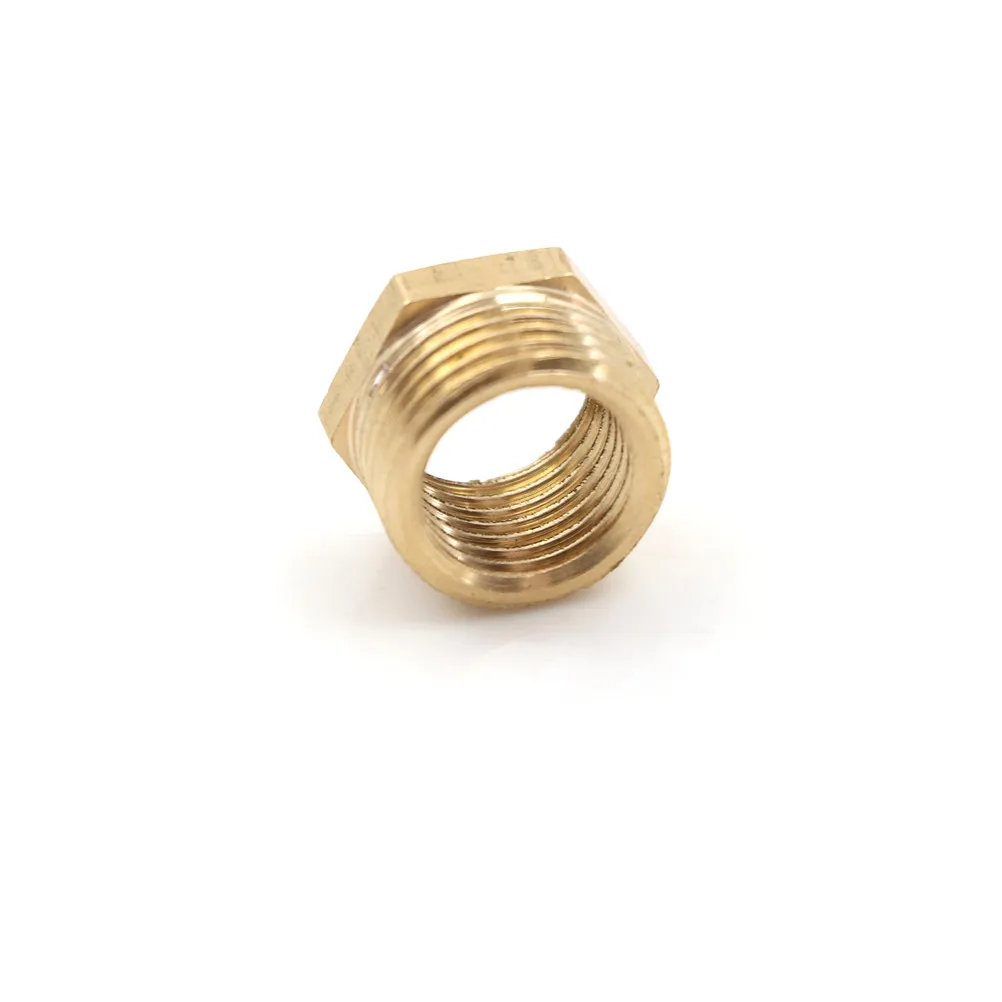 Адаптер фитинг для воды 1/4 &quotBSP внутренняя резьба x 3/8&quot BSP наружная латунный